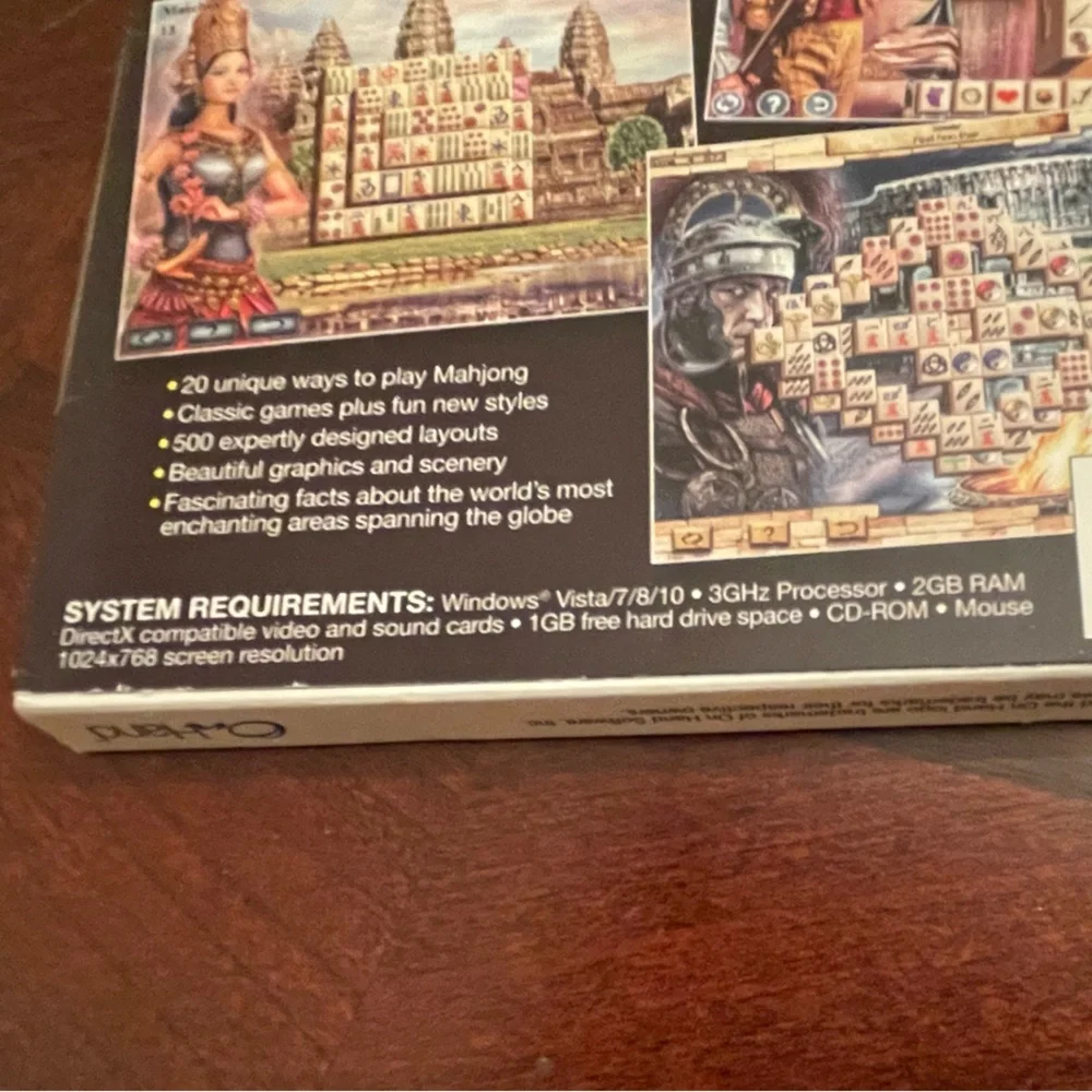 PC Game: World's Best Mahjong with 3 complete Mahjong games.
